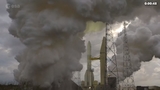 Arianespace Ariane 6: eseguito uno static fire del razzo spaziale completamente assemblato