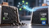 Batterie al litio, la grafite cede dopo 350 cicli: una molecola la porta a 1.000
