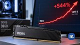 DDR5, un kit da 598 a 1.215 euro in un mese: la media &egrave; a 5,4 volte luglio 2025