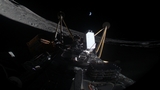 Il lander Intuitive Machines Athena &egrave; atterrato, di lato, in un cratere sulla Luna: missione terminata