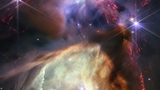 La Nube di Rho Ophiuchi &egrave; l'immagine dell'anniversario del telescopio spaziale James Webb
