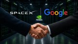 SpaceX fornir&agrave; 110.000 GPU NVIDIA a Google: accordo AI da 920 milioni di dollari al mese